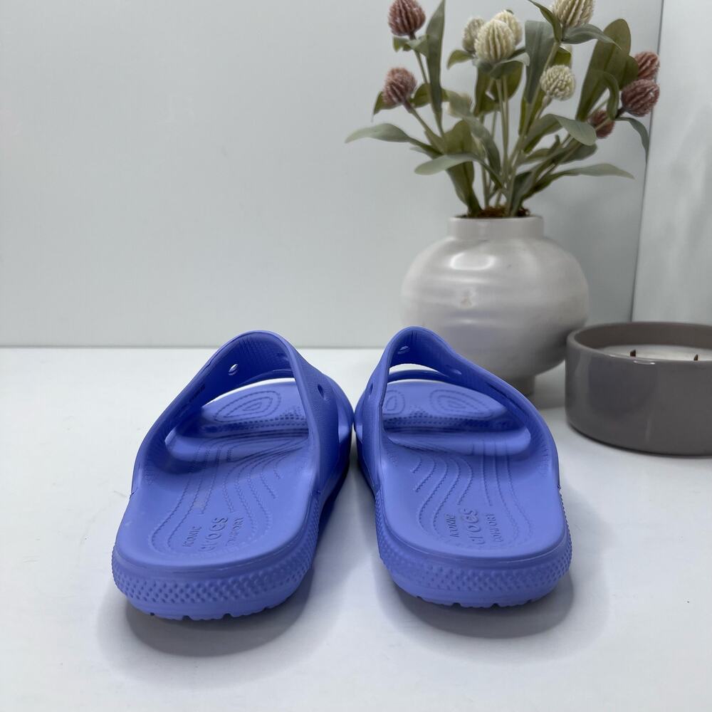 Crocs Classic V2 Slide Sandal Purple/Blue Men's 4/ Women's 6 - Picture 4 of 9